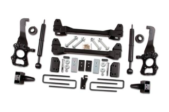 Image of Zone Offroad 6” Suspension Lift Kit For 2009-2013 Ford F150 Rwd(4" Lift Blocks)