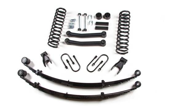 Image of Zone 4.5” Coil Spring Lift Kit For 1984-2001 Jeep Cherokee (Xj)-4Wd Crysler Axel