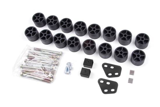 Image of Zone Offroad 1.5” Body Lift Kit For 2007-2013 Chevy/Gmc Silverado/Sierra 1500