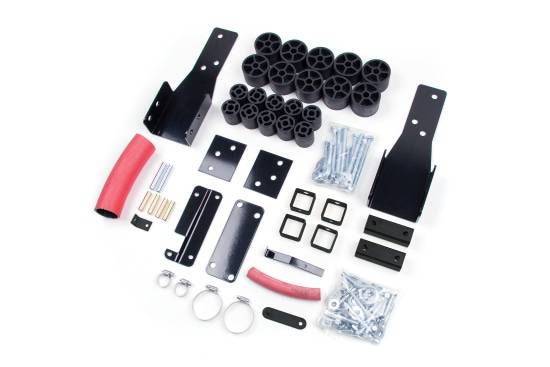 Image of Zone Offroad 2” Body Lift Kit Package For 1998-2004 Chevy/Gmc S-Series Truck