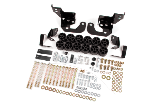 Image of Zone Offroad 2 Inch Body Lift Kit Package For 2002-2009 Trailblazer/Envoy
