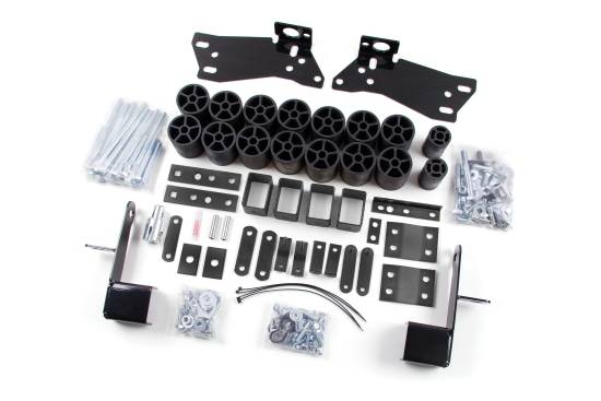 Image of Zone Offroad 3” Body Lift Kit For 2001-2002 Chevy/Gmc Silverado/Sierra 1500
