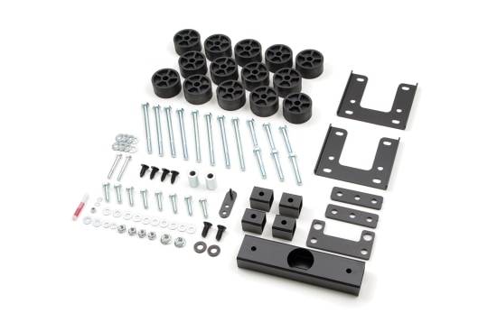 Image of Zone Offroad 1.5” Body Lift Kit Package For 2009-2017 Dodge Ram 1500 Trucks