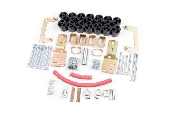 Image of Zone Offroad 3 Inch Body Lift Kit Package For 1998-2000 Ford Ranger