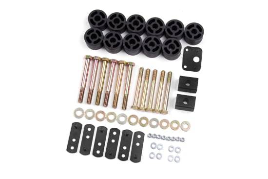 Image of Zone Offroad 1.25 Inch Body Lift Kit Package For 1987-1995 Jeep Wrangler (Yj)