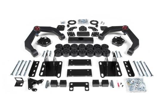 Image of Zone Offroad 4 Inch Combo Lift Kit For 2006-2008 Dodge Ram 1500 4WD Trucks
