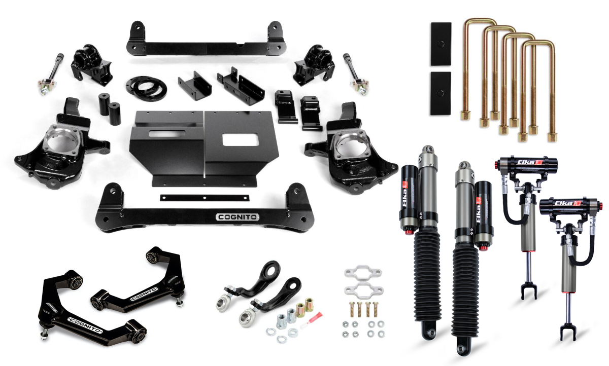 Image of Cognito 4-Inch Elite Lift Kit For 2011-2019 Silverado/Sierra 2500/3500 2WD/4WD