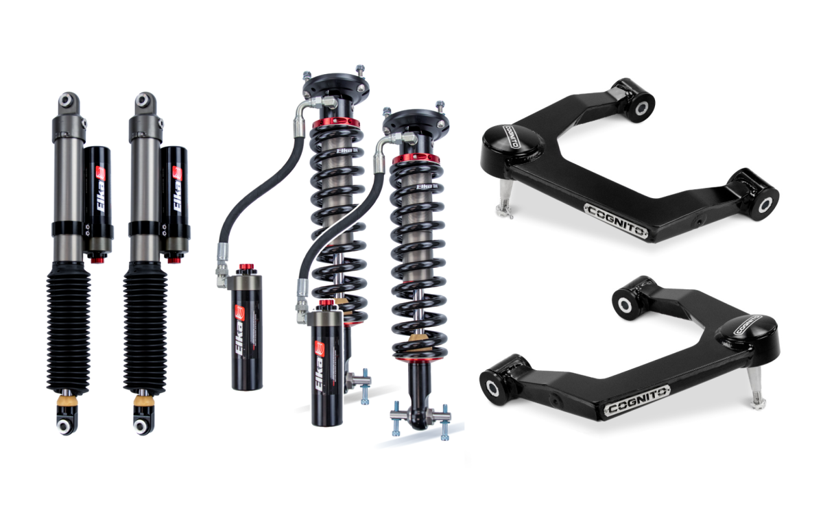 Image of Cognito 1-Inch Elite Lift Kit For 19-23 Silverado Trail Boss/Sierra AT4 1500 4WD