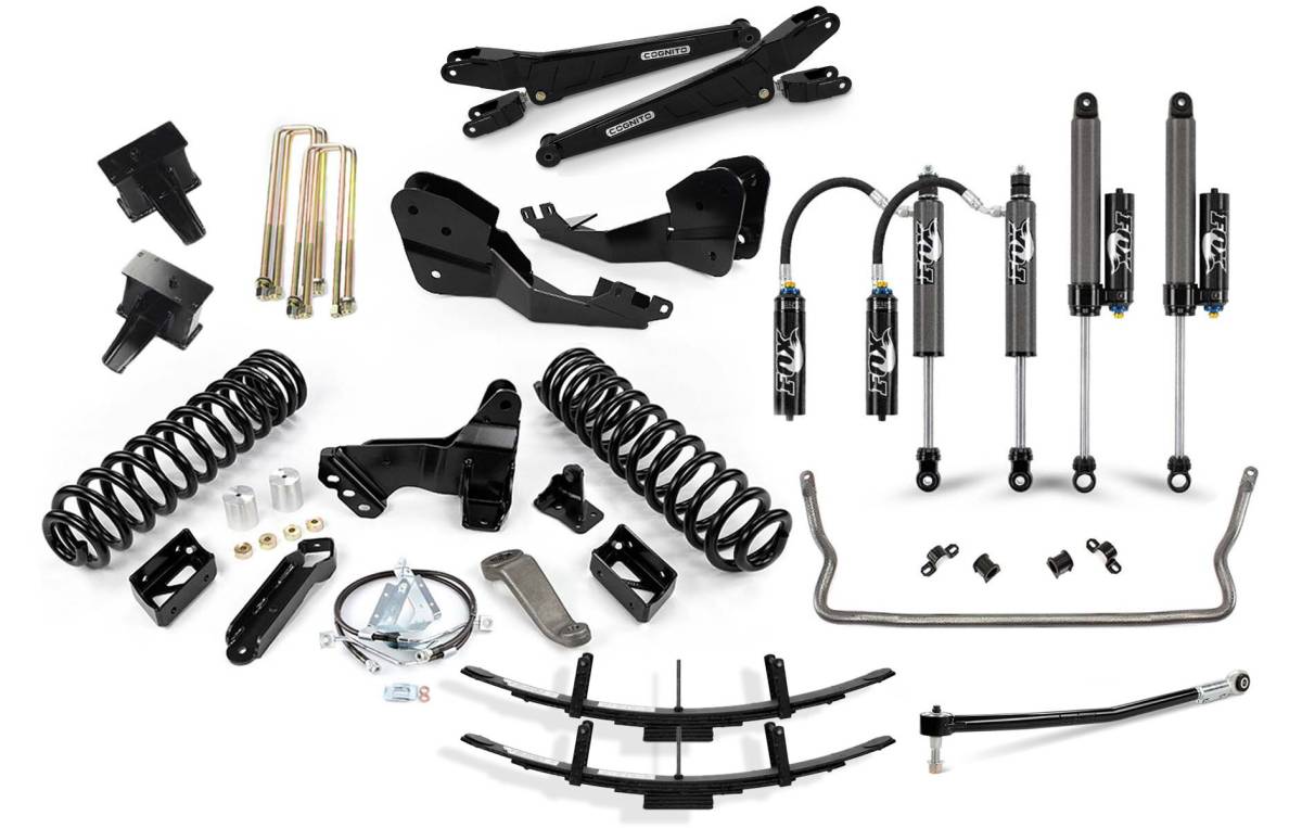 Image of Cognito 8/9-Inch Lift Kit with Fox FSRR 2.5 Shocks for 17-22 Ford F-250/350 4WD