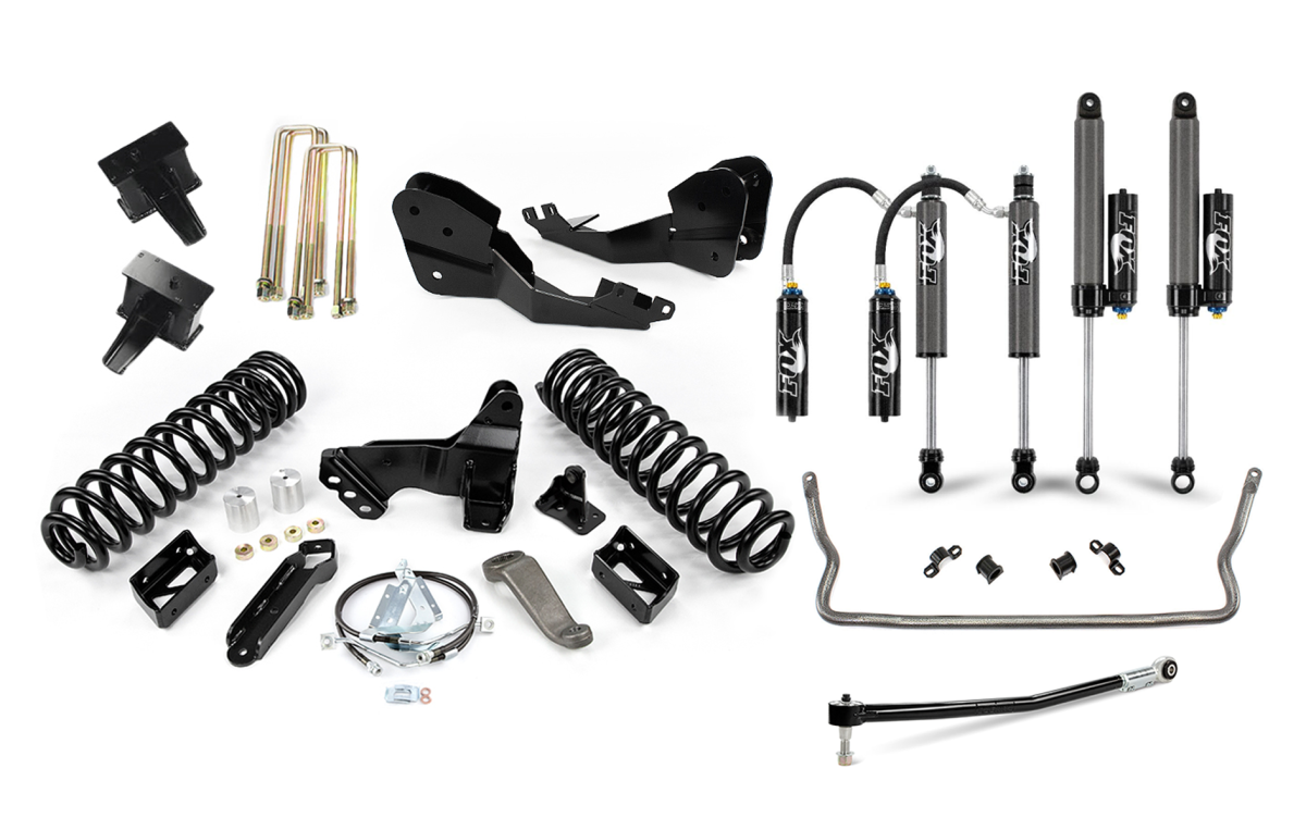 Image of Cognito 6/7 Inch Lift Kit With Fox 2.5 Shocks For 17-22 Ford F-250/350 4WD