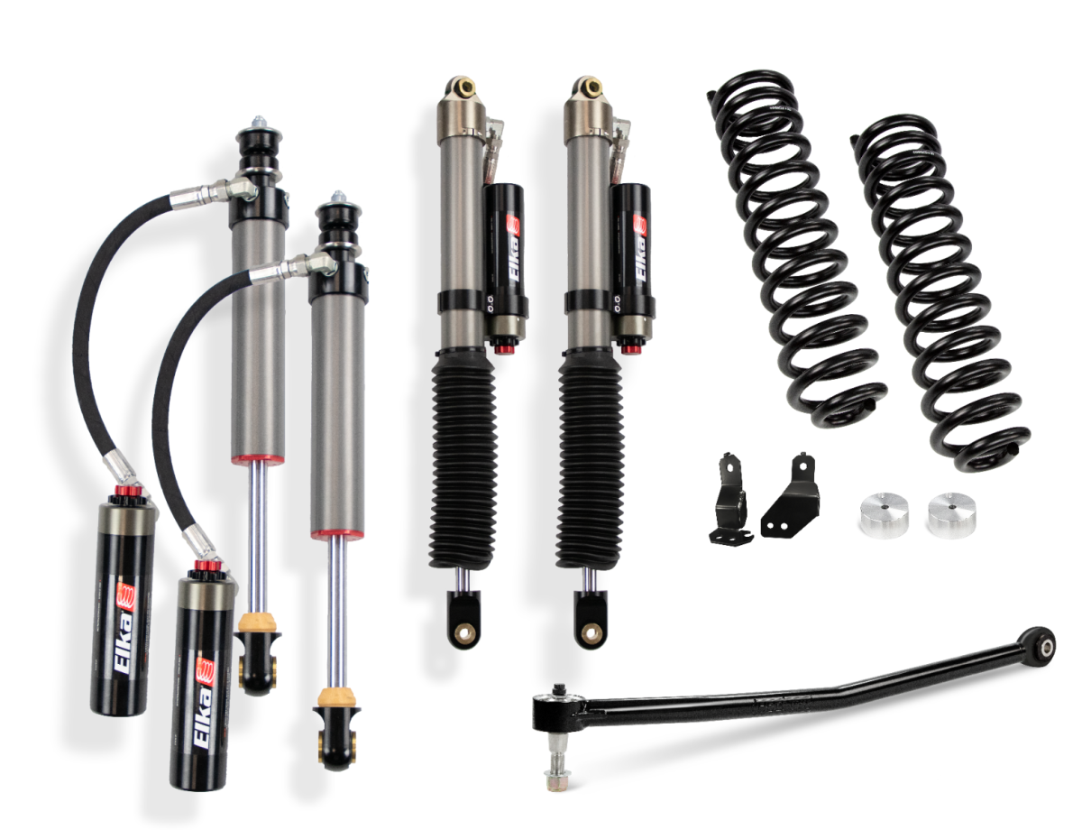 Image of Cognito 2-Inch Elite Leveling Kit with 2.5 Elka Shocks For 17-19 Ford F-250/350