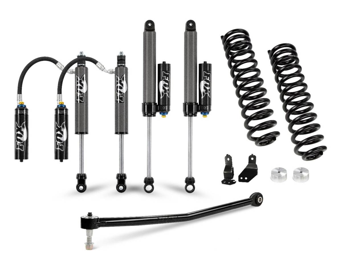 Image of Cognito 2-Inch Elite Leveling Kit with Fox 2.5 Shocks For 17-19 Ford F250/F350