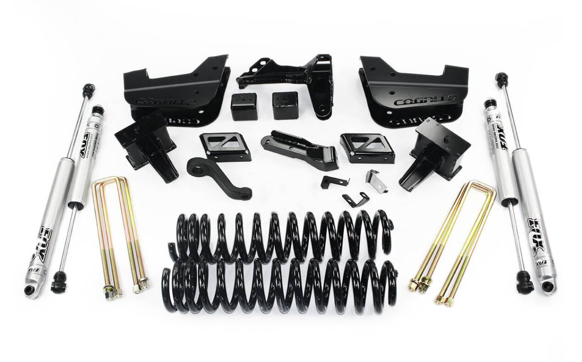 Image of Cognito 4 Inch Lift Kit with Fox PS 2.0 IFP Shocks For 11-16 Ford F-250/350 4WD