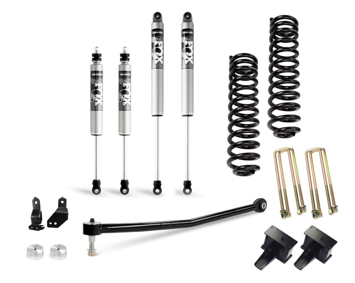 Image of Cognito 3-Inch Lift Kit With Fox PS 2.0 IFP Shocks For 20-23 Ford F-250/350 4WD