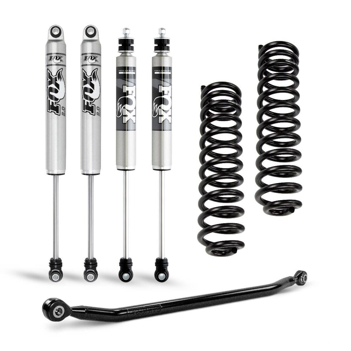 Image of Cognito 3" Performance Leveling Kit W/ Fox 2.0 IFP Shocks For 13-23 Ram 3500 4WD