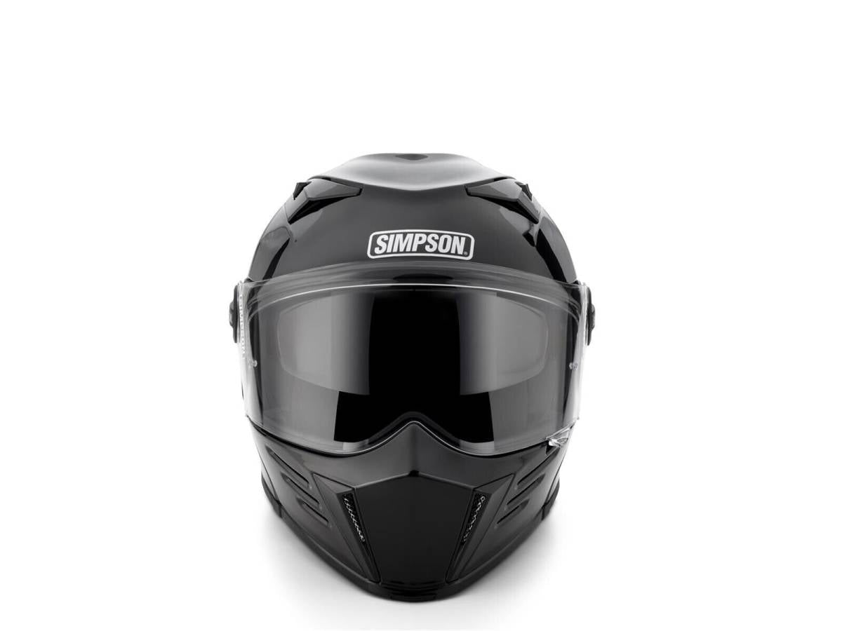 SIMPSON ダークサム　MOD BANDIT シンプソン Simpson Racing Mod Bandit Motorcycle Helmet Flat Black