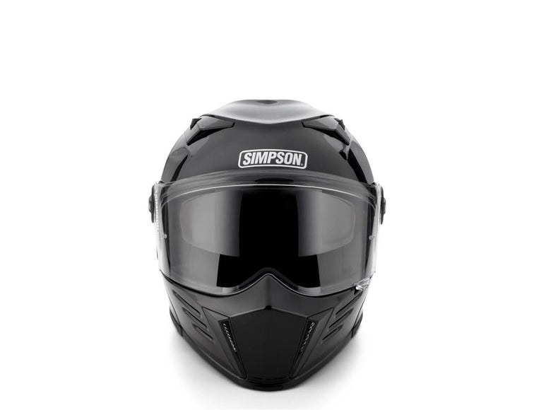 bell bandito dot helmet Simpson Mod Bandit Flat Black Motorcycle Helmet Large DOT – Rudy's Performance Parts