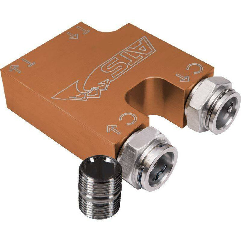 Image of ATS Transmission Cooler Bypass Block For 2013-2019 6.7L Cummins 68RFE AS69RC