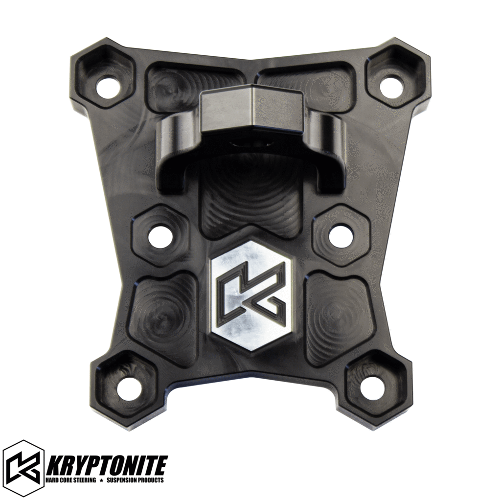 Image of Kryptonite Death Grip Rear Radius Plate Tow Hook/Hitch 17-23 Can-Am Maverick X3