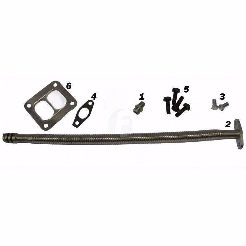 Image of Fleece S300 S400 Turbo Installation Kit For 2003-2007 Dodge 5.9L Cummins Diesel