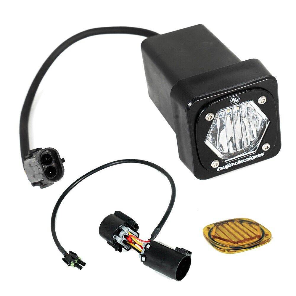 Image of Baja Designs 448153 S1 Universal Hitch Light Kit W/ Trailer Hitch Harness