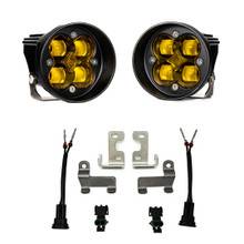 Image of Baja Designs Amber Squadron-R SAE Fog Light Kit For Toyota 4Runner/Tacoma/Tundra