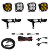 Image of Baja Designs Squadron Amber SAE/Pro LED Fog Pocket Lighting Kit For 2021+ F150