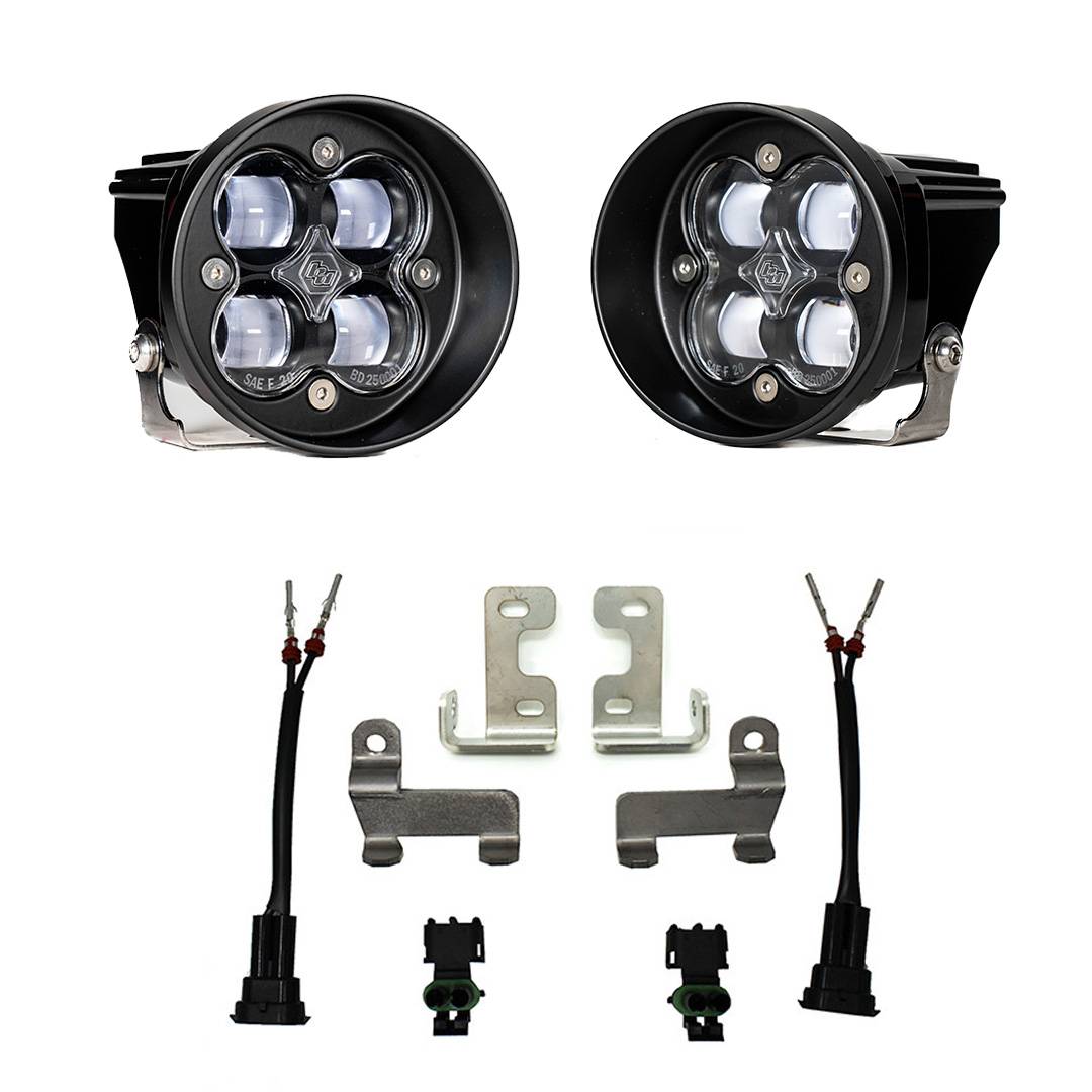 Image of Baja Designs Squadron-R SAE Fog Light Kit For 2010+ Toyota 4Runner/Tacoma/Tundra