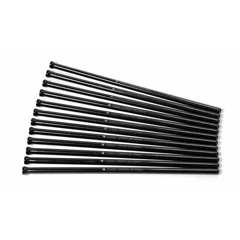 Image of Fleece Stage 2 Pushrod Set 3/8" For 1998.5-2018 Dodge Cummins 5.9L/6.7L Diesel