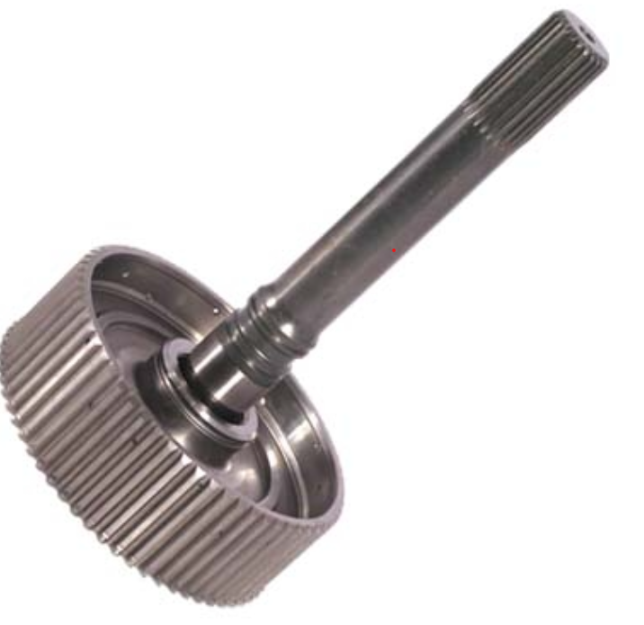 Image of TCS Non Lockup Input Shaft & Hub For Dodge A518, A618, 47RE & 48RE Transmission