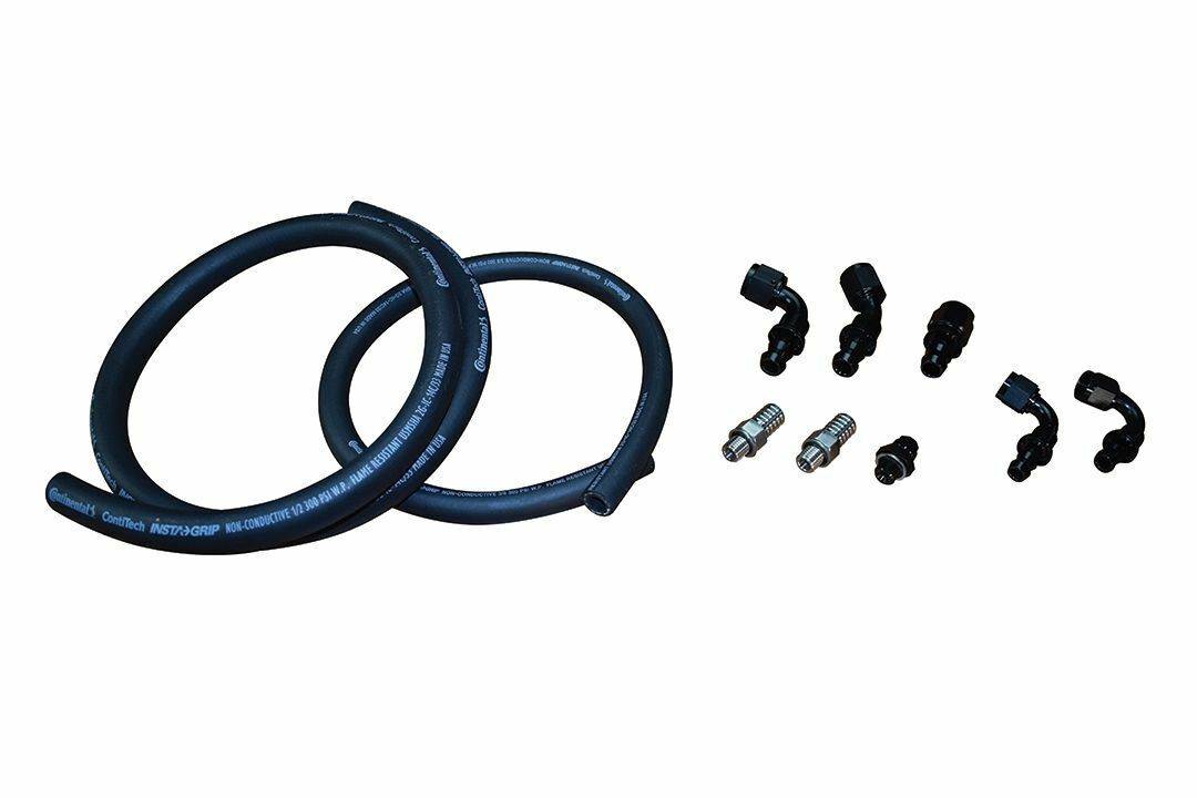 Image of Fleece Performance Fuel Distribution Block Hose Kit 07.5-09 Dodge 6.7L Cummins