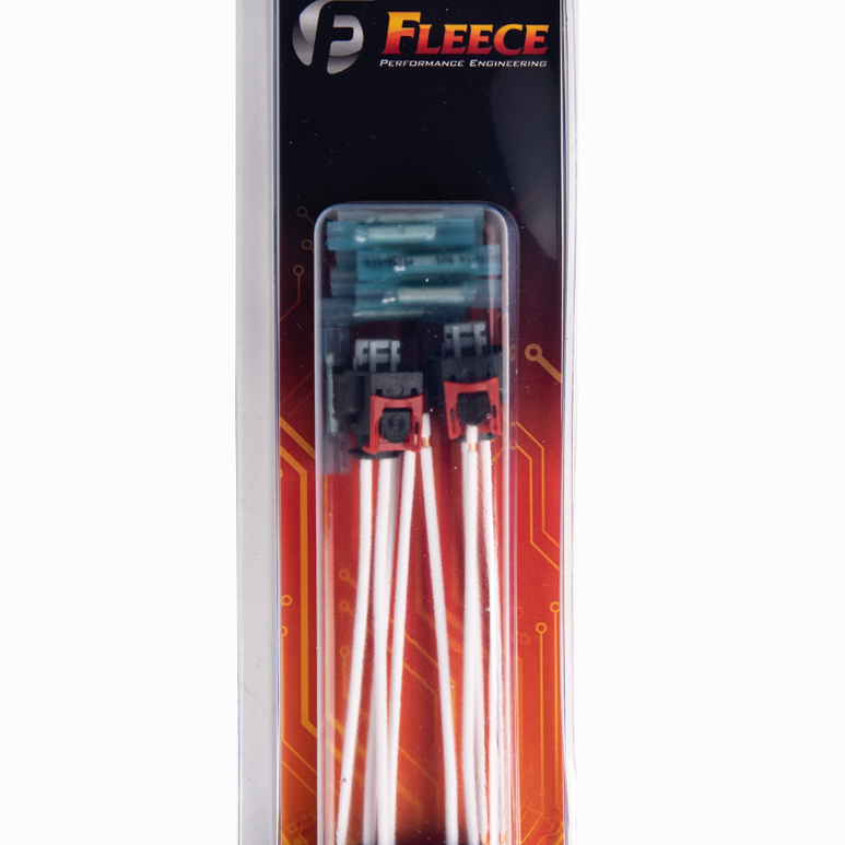 Image of Fleece Fuel Injector Connector W/ Pigtail For 17-22 L5P 6.6L Duramax - 4 Pack