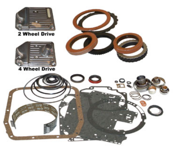 TCS Master Deluxe Overhaul Rebuild Kit Ford 1980-1993 AOD Transmission ...