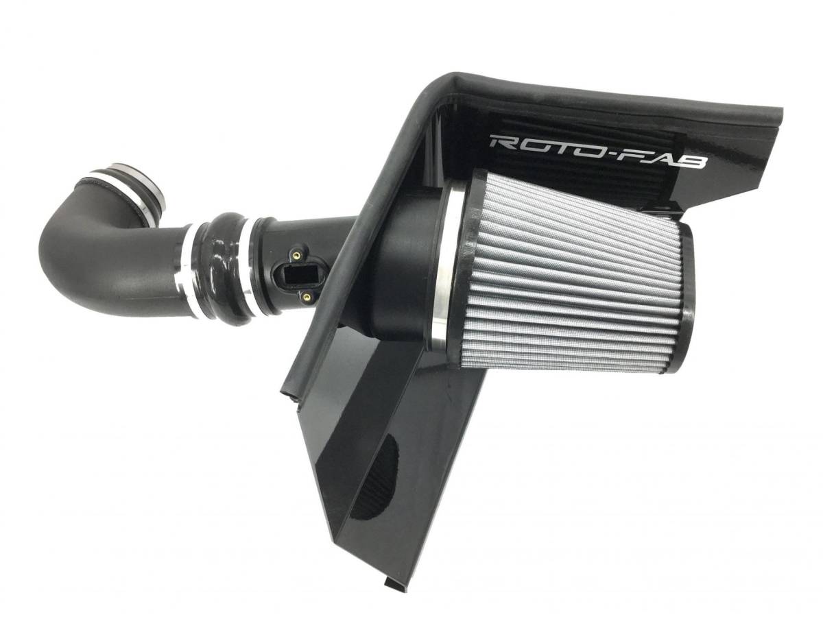 Image of Roto-Fab Cold Air Intake With Dry Filter For 2010-2011 Camaro V6