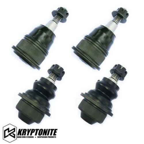 Image of Kryptonite Stock Control Arm Upper Lower Ball Joint Package For 01-10 Chevy/GMC
