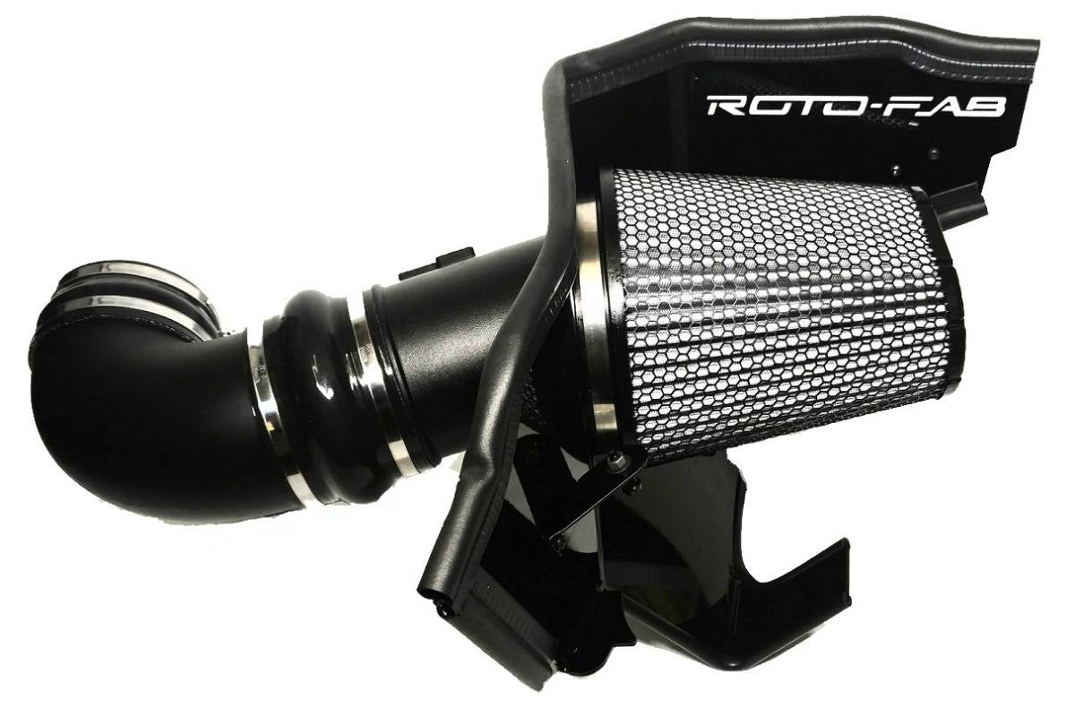 Image of Roto-Fab Cold Air Intake W/ Dry Filter For 2016-2023 Camaro SS W/ E-Force SC