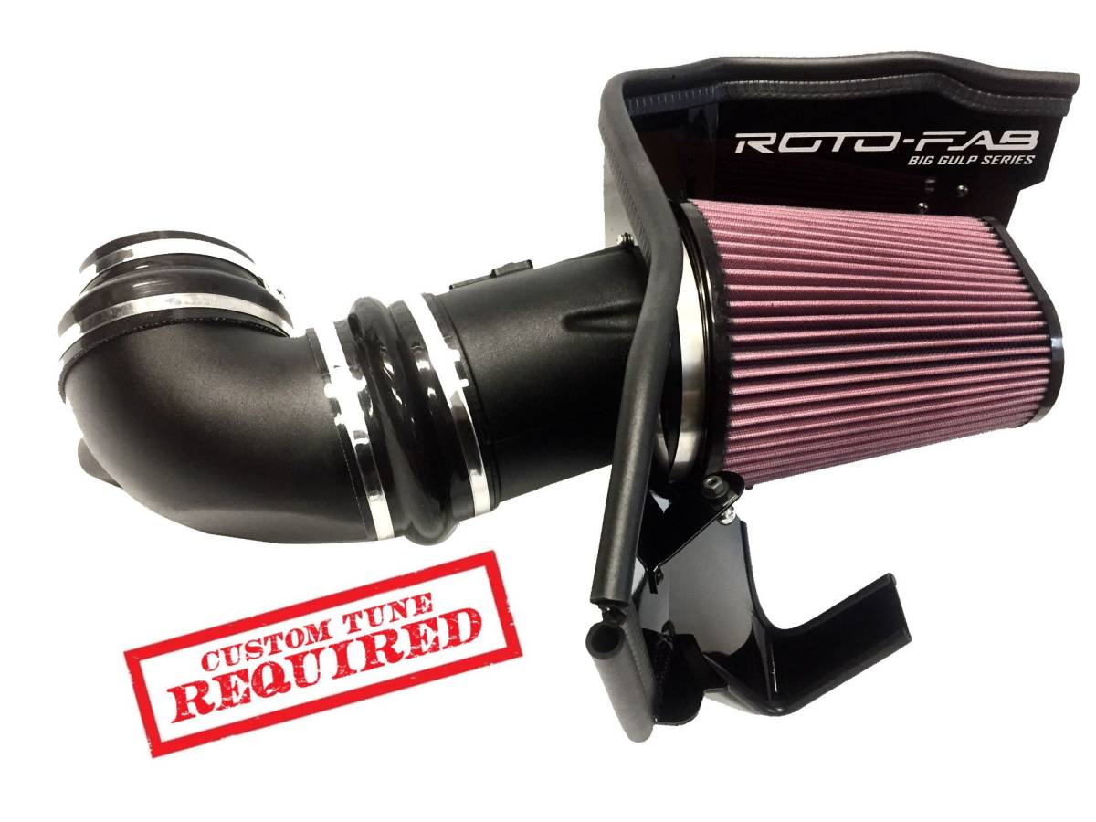 Image of Roto-Fab Big Gulp Cold Air Intake For 2016-2023 Camaro SS W/ Heartbeat SC