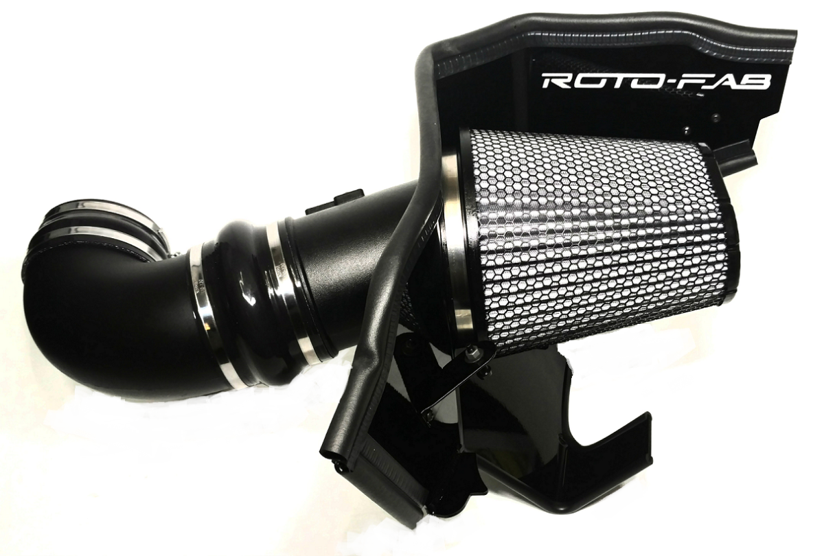 Image of Roto-Fab Cold Air Intake With Dry Filter For 16-23 Camaro SS W/ LT4 Supercharger