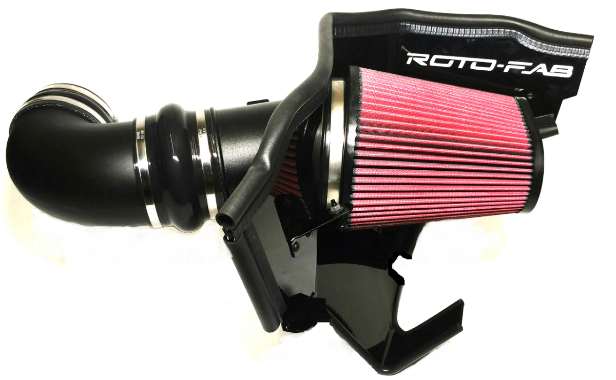 Image of Roto-Fab Cold Air Intake W/ Oiled Filter For 16-23 Camaro SS W/ LT4 Supercharger