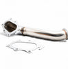 Image of Rudy's High Flow Turbo Inlet Horn W/ Turbo Exit Pipe For  01-04 GM Duramax LB7