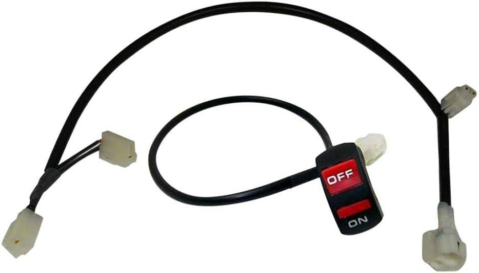 Image of Baja Designs Headlight Wiring Harness w/Switch For 2009-2018 Kawasaki KX450F