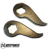 Image of Kryptonite Stage 3 Leveling Kit With Fox Shocks For 11-19 Chevy/GMC 2500HD/3500HD