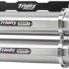 Image of Trinity Racing Brushed Stage 5 Dual Slip-On Muffler For 2018-2022 RZR RS1