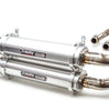 Image of Trinity Racing Brushed Muffler Stage 5 Dual Full System For RZR Turbo 1000/1000S