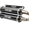 Image of Trinity Racing Black Dual Slip-On Exhaust For 2020+ RZR Pro/2022+ RZR Turbo