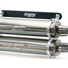 Image of Trinity Racing Stainless Dual Slip-On Exhaust For 2020+ RZR Pro/2022+ RZR Turbo