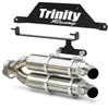 Image of Trinity Racing Slip-On Dual Exhaust Muffler System For 2022-2023 RZR Pro R/4