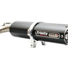 Image of Trinity Racing Black Slip-On Exhaust System For 2016-2023 YXZ 1000R/SS/SS SE