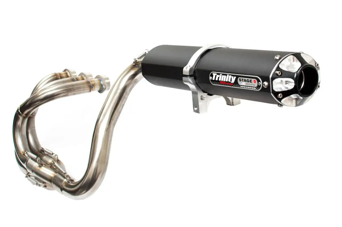 Image of Trinity Racing Black Full Exhaust System For 2016-2023 YXZ 1000R/SS/SS SE