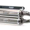 Image of Trinity Racing Stainless Steel Stage 5 Dual Full Exhaust For 16-21 RZR Turbo XP